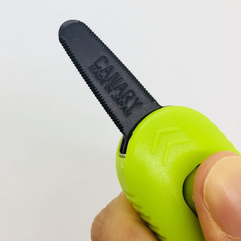 CANARY Box Cutter Auto Retractable Blade, Safety Box Opener Tool [Non-Stick Fluorine Coating Blade], Made in JAPAN, Green (DC-20F-1) - Image 3